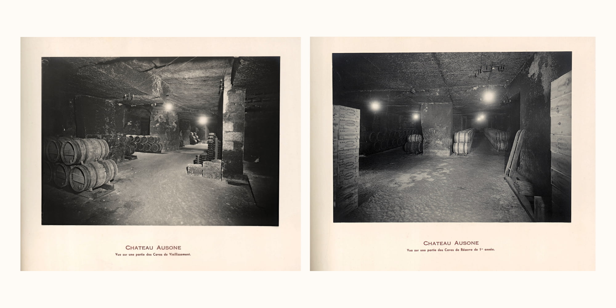 Photos d'archives de la carrière (entre 1930 et 1950)